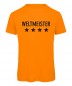 Mobile Preview: 54 74 90 14 Fußball Weltmeister Neonorange