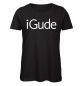 Mobile Preview: iGude T-Shirt Schwarz