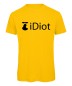 Preview: iDiot T-Shirt Gelb