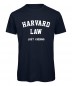 Preview: Harvard Law - T-Shirt Marineblau