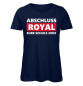 Preview: Abschluss Royal - Abschluss T-Shirt für Mädels - Marineblau