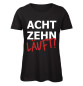 Preview: Achtzehn läuft - Frauen Geburtstags T-Shirt - Schwarz