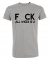 Preview: All I need is u T-Shirt Grau Meliert