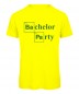 Mobile Preview: Bachelor Party JGA T-Shirt Neongelb