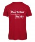 Preview: Bachelor Party JGA T-Shirt Rot