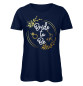 Preview: Bride to be JGA Frauen T-Shirt Dunkelblau