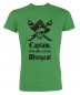 Preview: Captain Morgen - JGA T-Shirt Grün