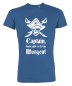 Preview: Captain Morgen - JGA T-Shirt Royalblau