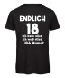 Preview: Endlich 18 - Ich kann alles - T-Shirt - Schwarz