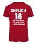 Preview: Endlich 18 - Ich kann alles - T-Shirt - Rot