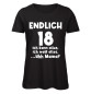 Mobile Preview: Endlich 18 - Ich kann alles - Frauen Geburtstags T-Shirt - Schwarz