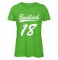 Mobile Preview: Endlich 18 T-Shirt Girls Grün