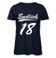 Preview: Endlich 18 T-Shirt Girls Marineblau