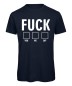 Preview: Fuck you me off Fun T-Shirt Marineblau