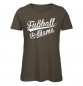 Preview: Fußball Mama T-Shirt Olive