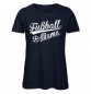 Preview: Fußball Mama T-Shirt Marineblau