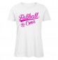 Preview: Fußball Oma T-Shirt Weiß