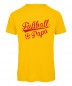 Preview: Fußball Papa T-Shirt Gelb