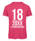 Preview: 18 A Legend Was Born Geburtstags T-Shirt Pink