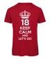 Preview: 18. Geburtstag Keep Calm Rot