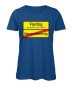 Preview: Ortsschild T-Shirt zum 50. Geburtstag für Frauen Königsblau