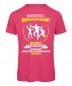 Mobile Preview: Hackevoll durch die Nacht JGA T-Shirt Pink