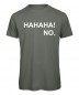 Preview: Hahaha No T-Shirt Oliv