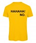 Preview: Hahaha No T-Shirt Gelb