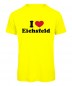 Preview: I love Eichsfeld Herz Neongelb
