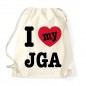Mobile Preview: I Love My JGA - JGA Rucksack Natural
