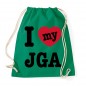 Mobile Preview: I Love My JGA - JGA Rucksack  Kelly Green