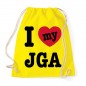 Mobile Preview: I Love My JGA - JGA Rucksack Yellow