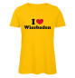 Preview: I love Wiesbaden Herz 2 Gelb