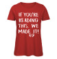 Preview: If you reading this chalk - Abschluss T-Shirt für Mädchen - Rot