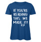Preview: If you reading this chalk - Abschluss T-Shirt für Mädchen - Royalblau