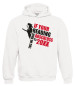 Preview: If you're reading this party - Abschluss Hoody - Weiß