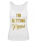 Preview: I'm Getting Married Tank Top Weiß