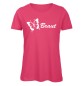 Preview: Braut Schmetterling JGA T-Shirt Pink