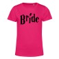 Preview: The Witch - Bride JGA Frauen T-Shirt für die Braut Pink