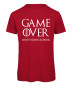 Preview: Game over, wedding is coming - JGA T-Shirt für Männer Rot