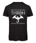 Preview: Jetzt sitzt sie auf dem Thron - JGA T-Shirt für Männer Schwarz