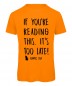 Mobile Preview: If you reading this its to late JGA T-Shirt Neonorange