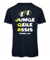 Mobile Preview: Junge geile Assis JGA T-Shirt  Marineblau