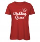 Preview: Wedding Queen JGA Frauen T-ShirtRot