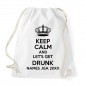 Preview: Keep Calm And Let Get Drunk - JGA Rucksack White