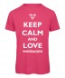 Preview: keep calm and love Wiesbaden - Kinder Pink