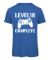 Preview: Level 18 Complete Herren T-Shirt -  Royal Blau