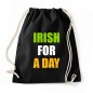 Preview: Irish for a day - Cotton Gymsac Black