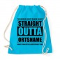 Preview: Straight Outta Ortsname - JGA Rucksack Surf Blue