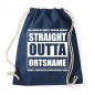Preview: Straight Outta Ortsname - JGA Rucksack Navy